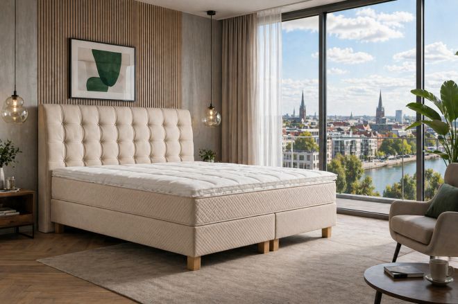 Boxspringbett 240x220 Pego