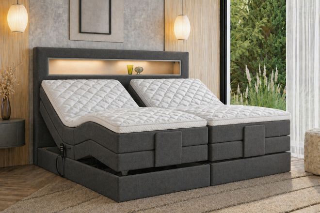 Boxspringbett 200x200 elektrisch Valencia