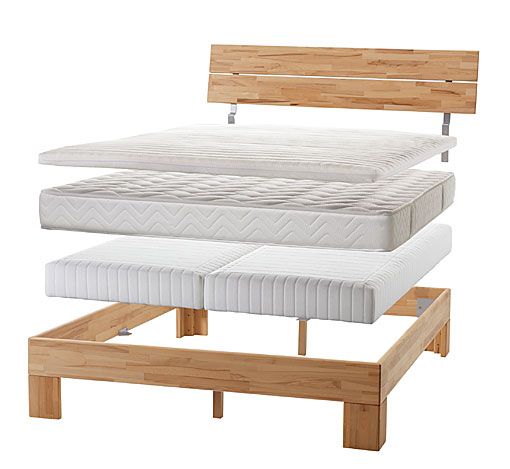 Boxspringbett Holz Inside 200x200 Stockholm