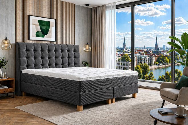Boxspringbett 240x220 Pego