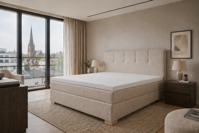 Boxspringbett 140x200 Lugano