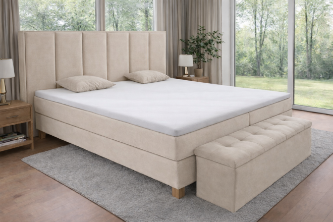 Boxspringbett 240x220 Stockholm