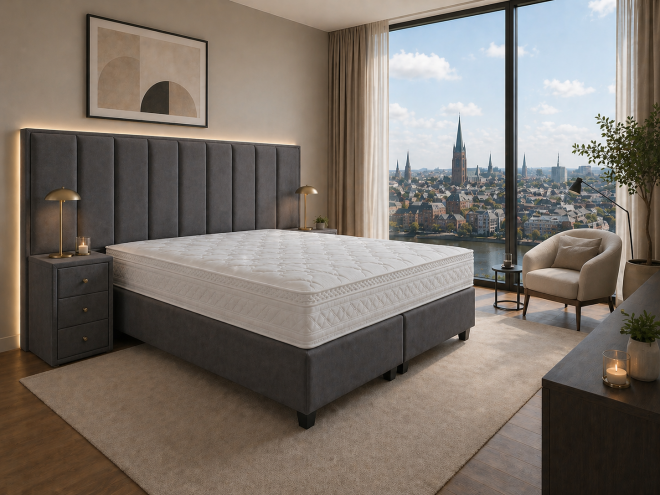 Boxspringbett 200x200 Genisis Premium 2000