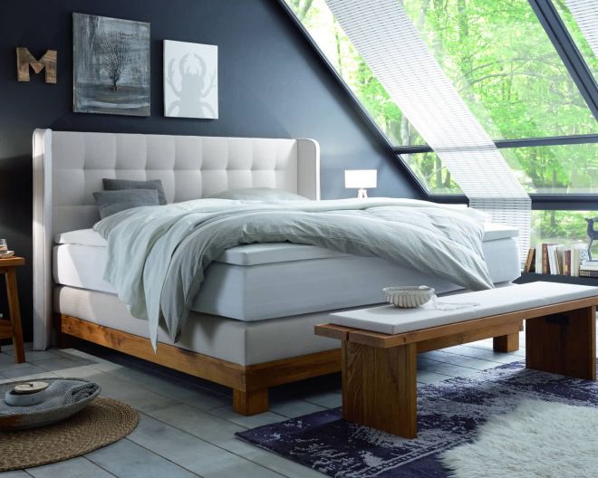 Hasena Boxspringbett Massiva Ivio Monza