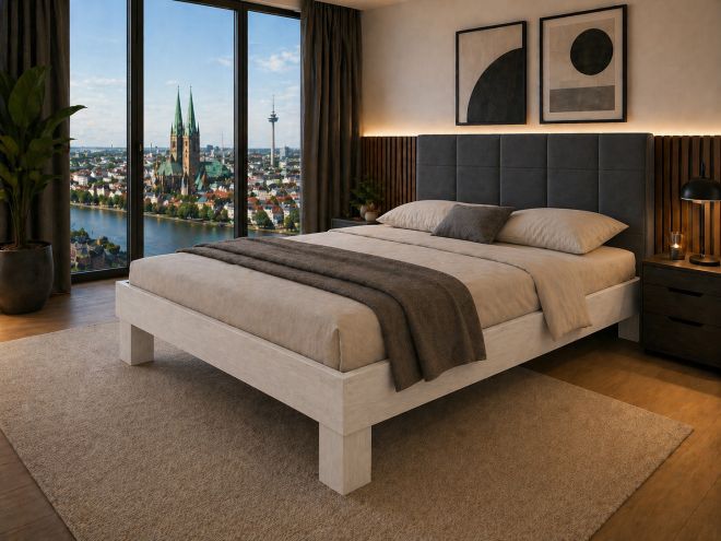 Boxspringbett Holz Inside 200x220 Stockholm