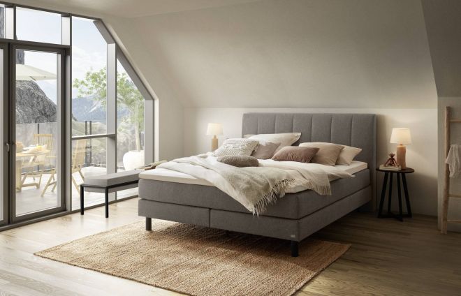 Boxspringbett 160x200 H3 Donna