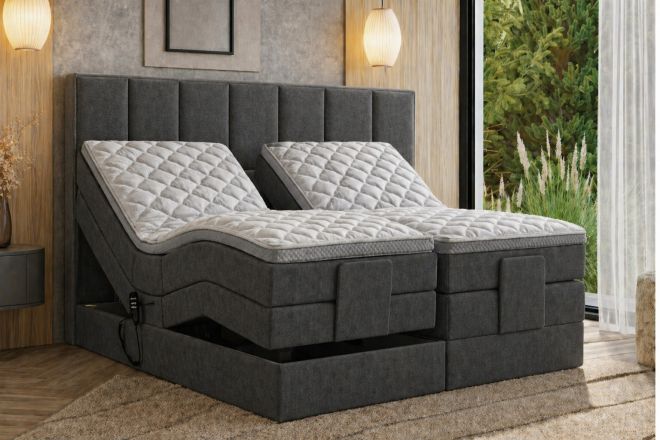 Boxspringbett 200x200 elektrisch Stockholm