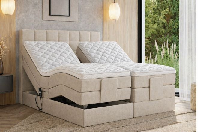 Boxspringbett 200x200 elektrisch Amsterdam